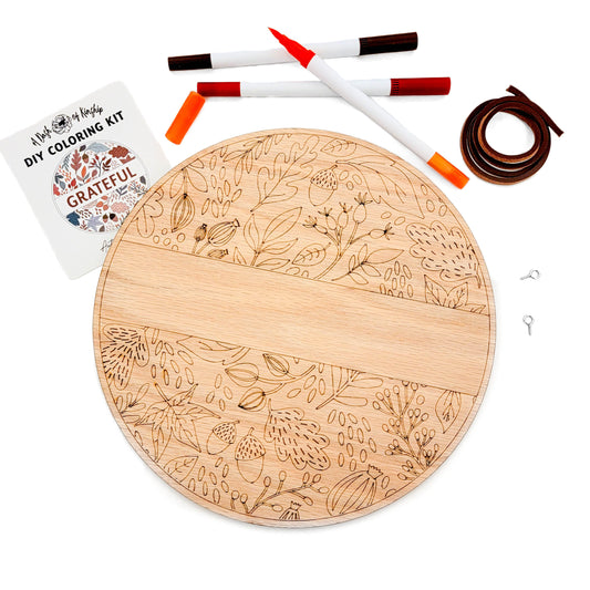 DIY Coloring Kit - Autumn