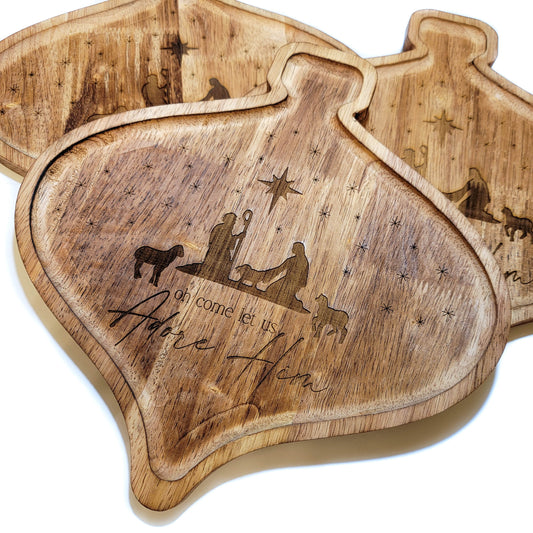 Serving Tray - Adore Him