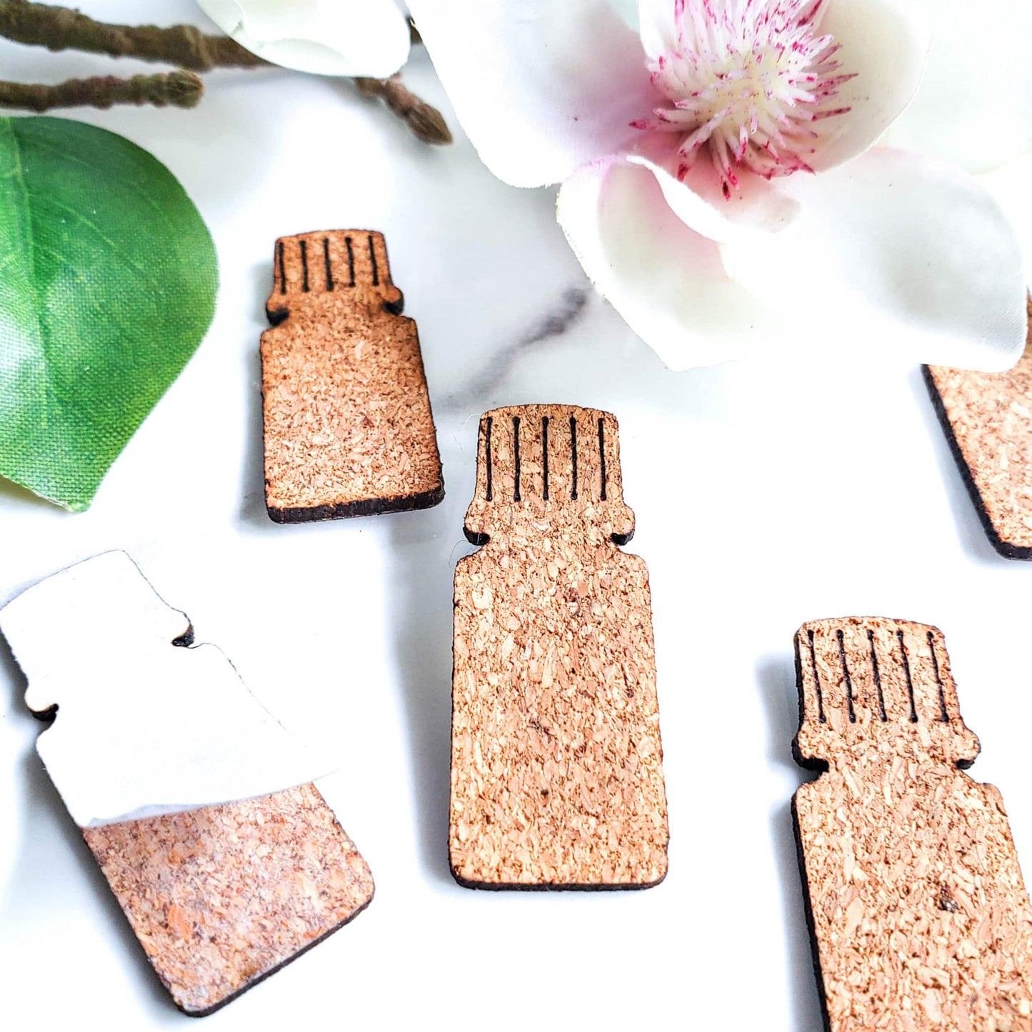 Cork Diffuser Stickers | Bottle - 5 pack