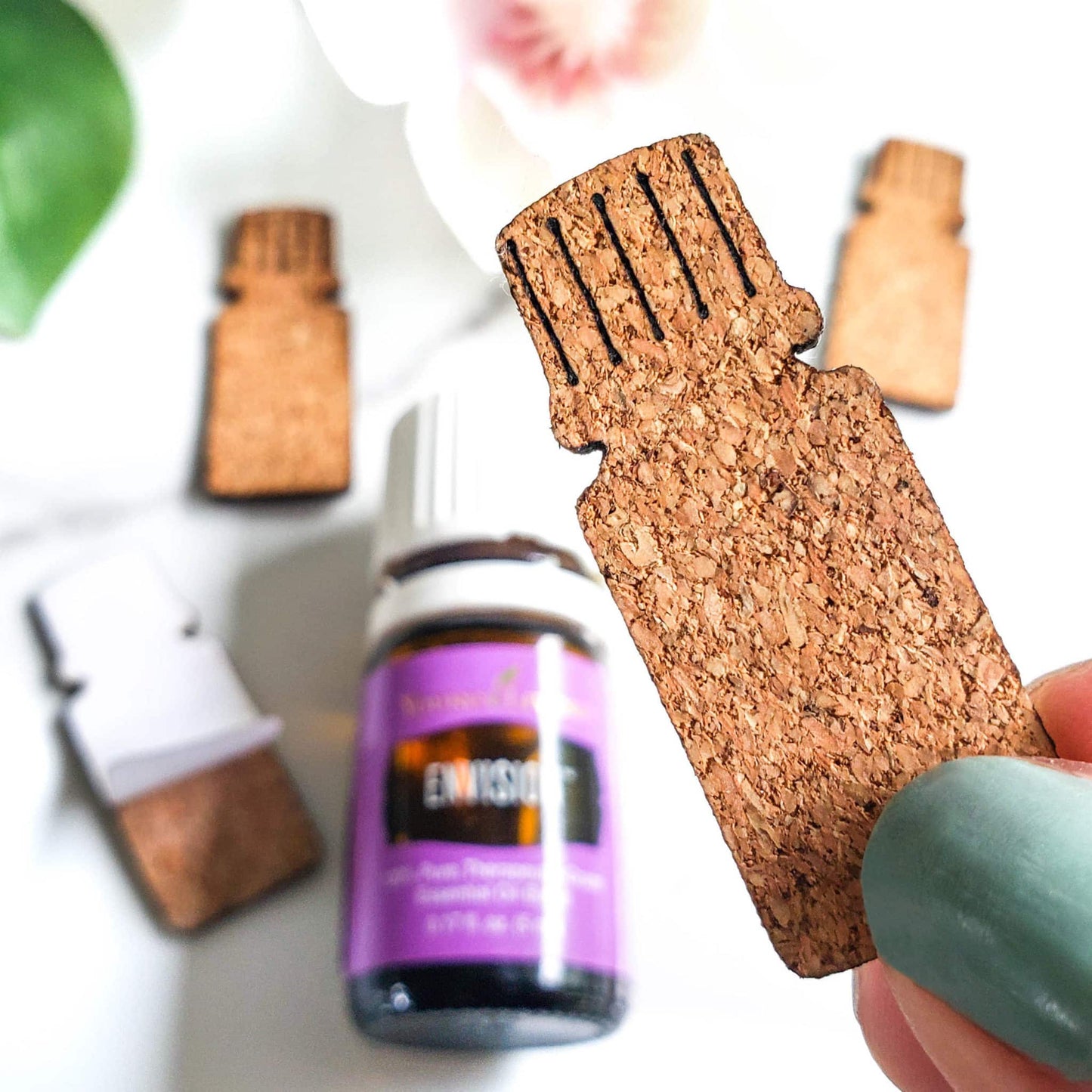 Cork Diffuser Stickers | Bottle - 5 pack