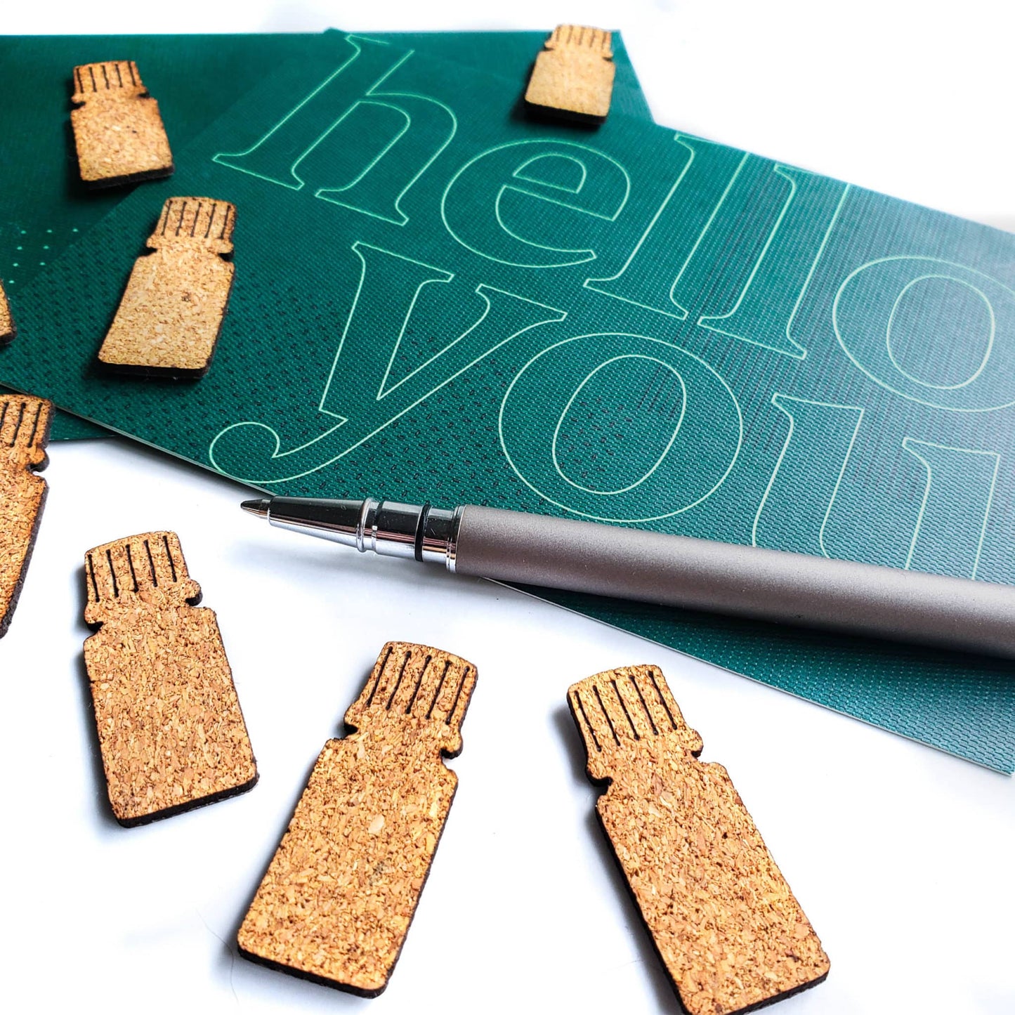 Cork Diffuser Stickers | Bottle - 5 pack