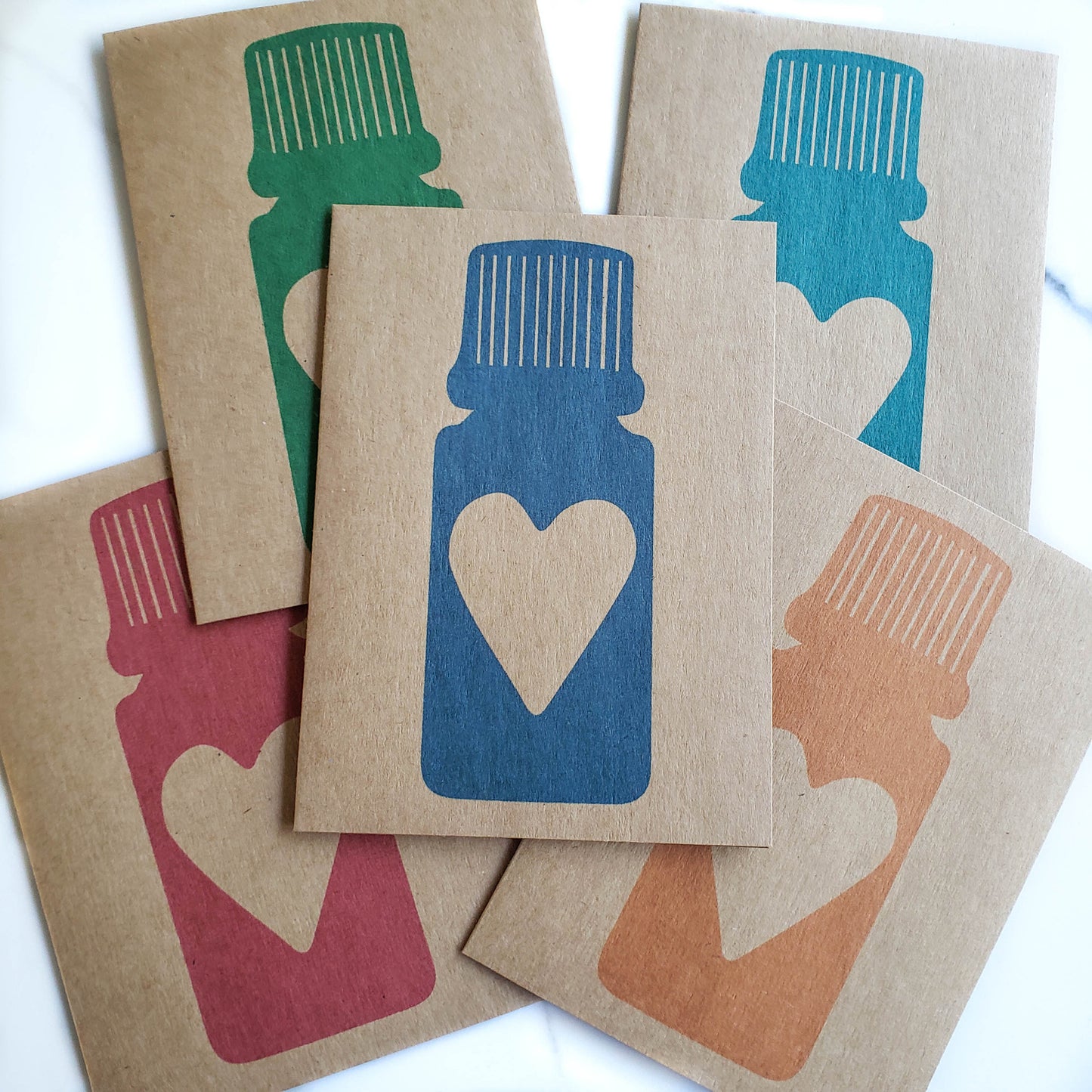 Essential Oil Greeting Cards | 5 pack