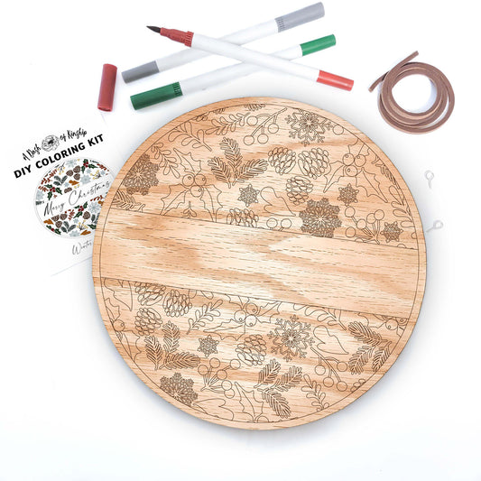 DIY Coloring Kit - Winter