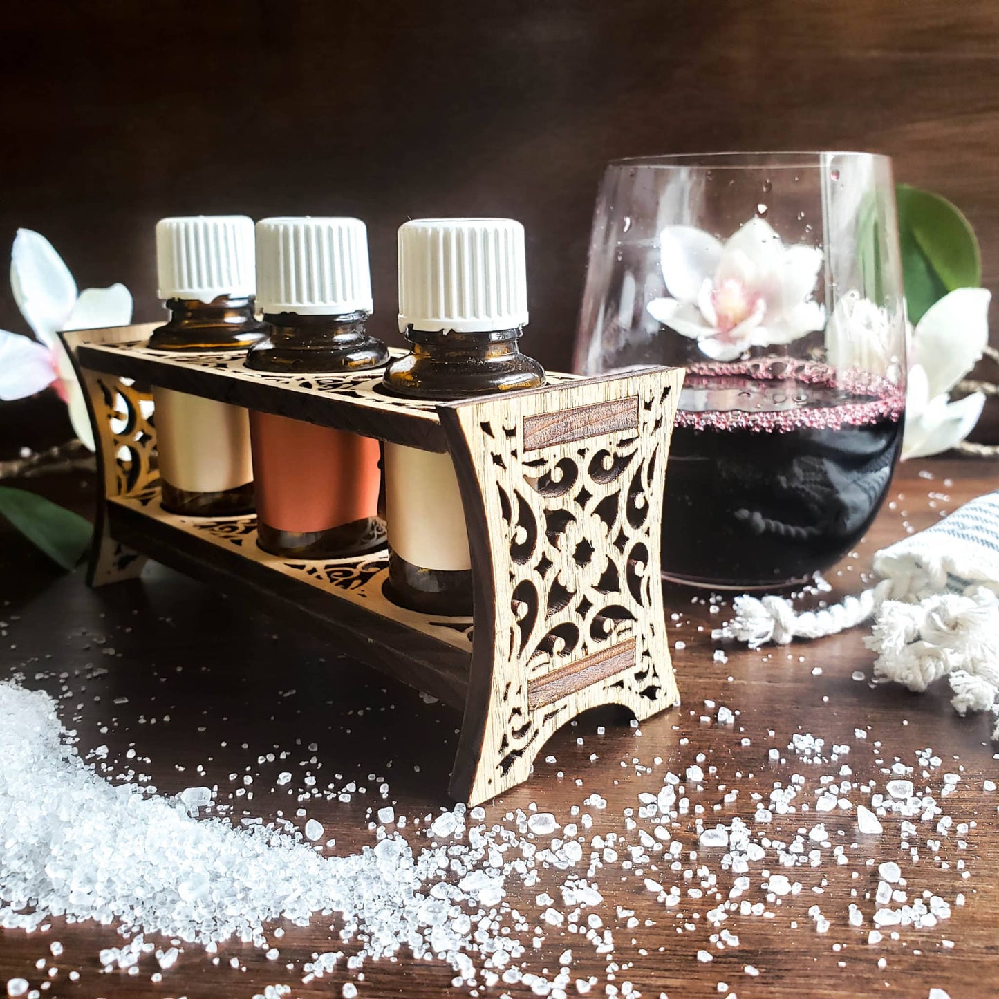 Floral Essential Oil Stand