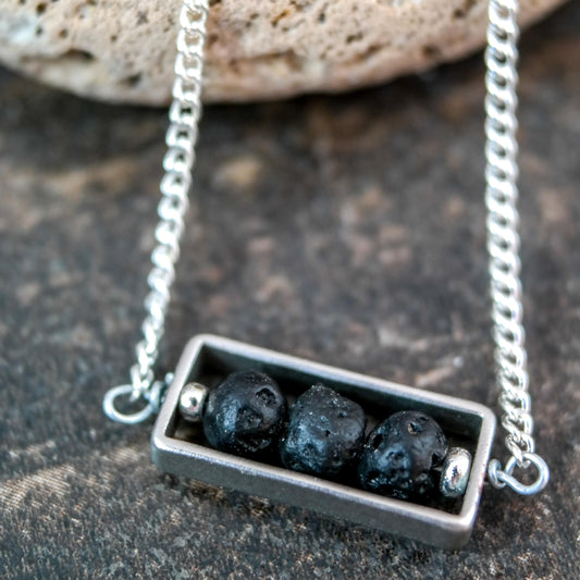 Box Diffuser Necklace