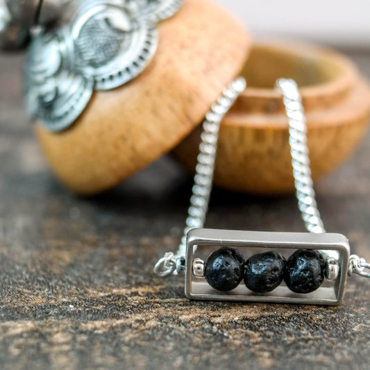 Box Diffuser Necklace