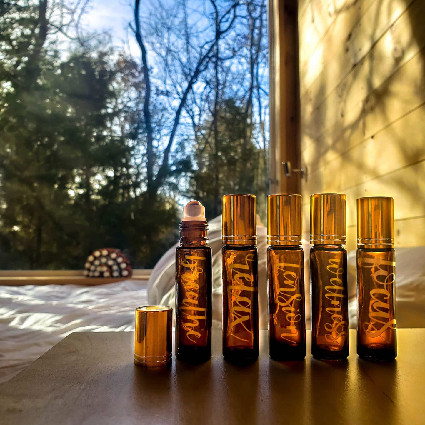 Starter Kit Essential Oil Roller Bottle Labels
