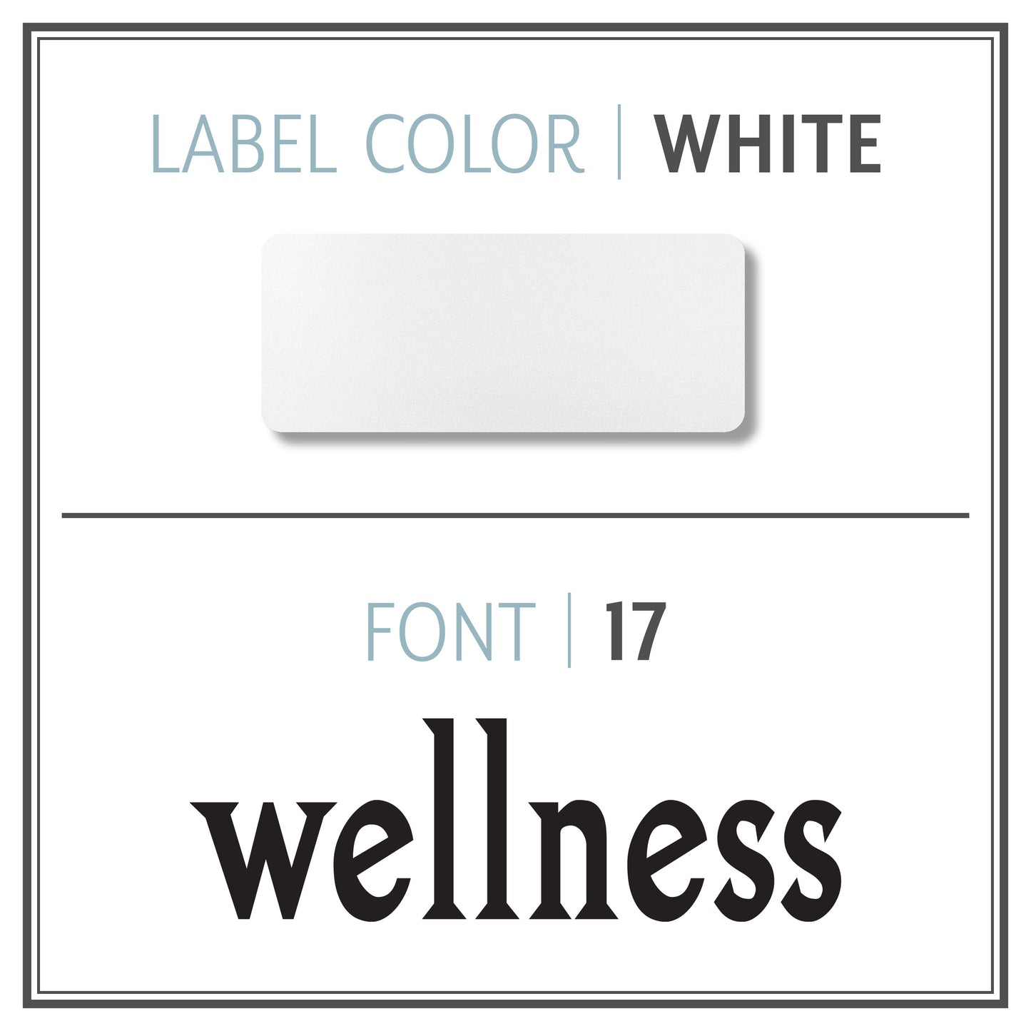 Custom Roller Bottle Label | Black OR White