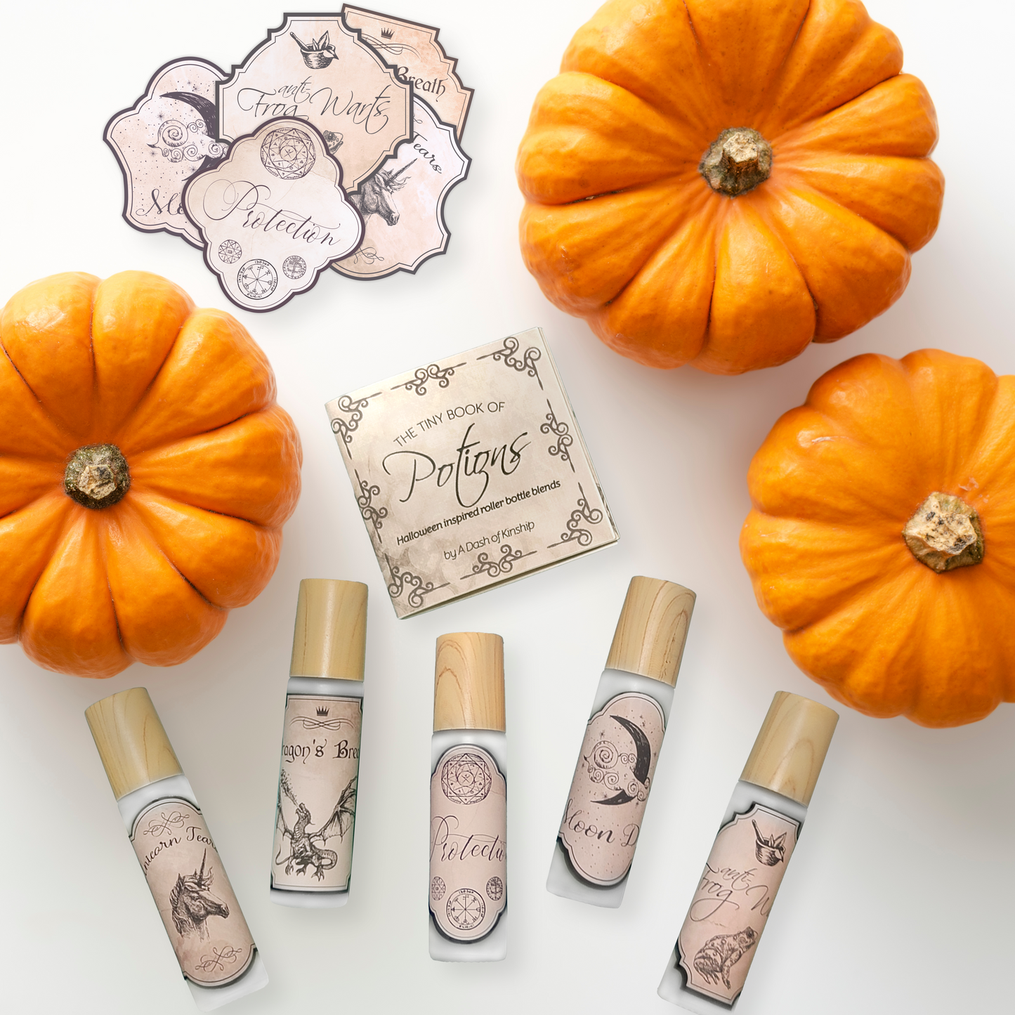 Halloween Potion Roller Label Collection