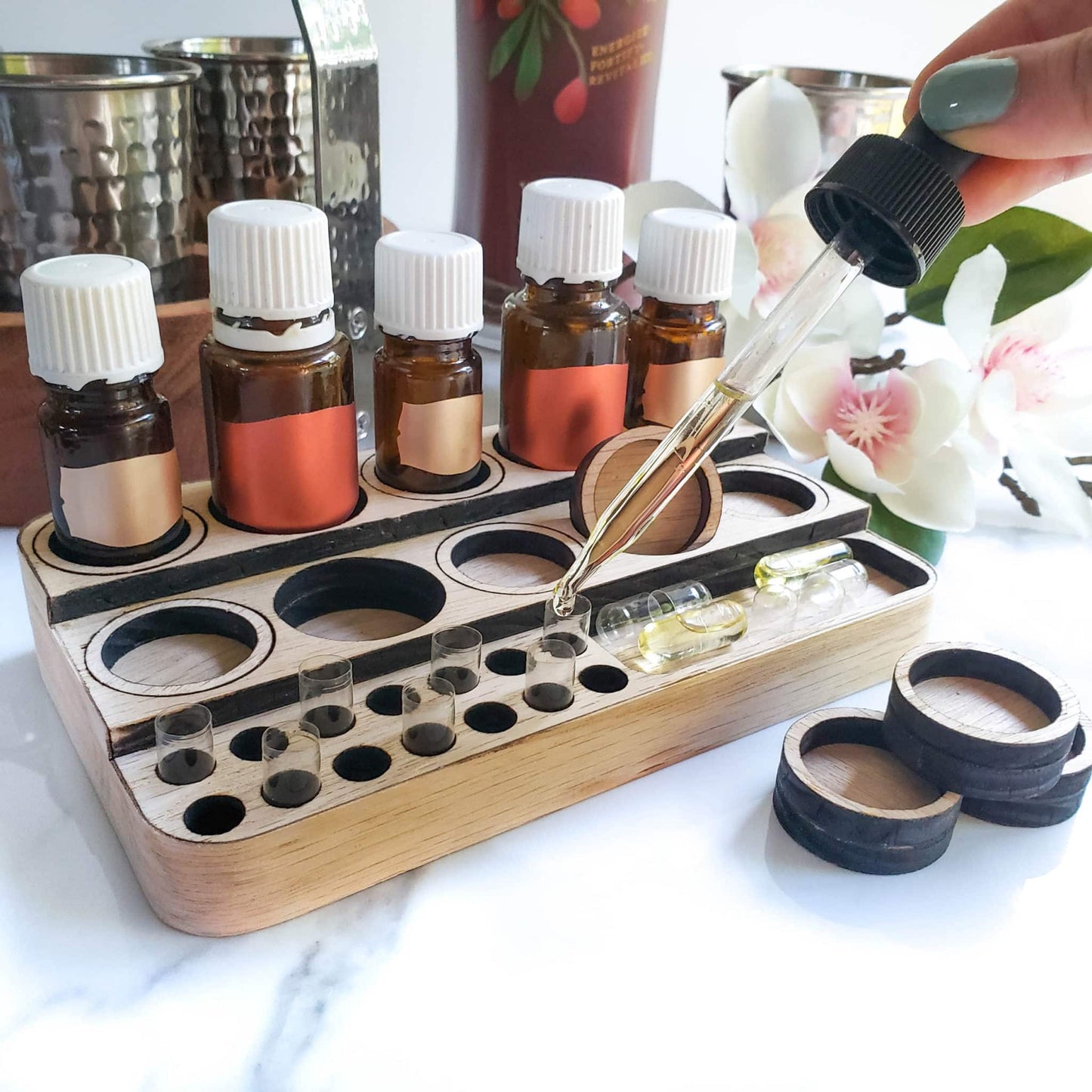 Essential Oil Vegetable Capsule Filling Station