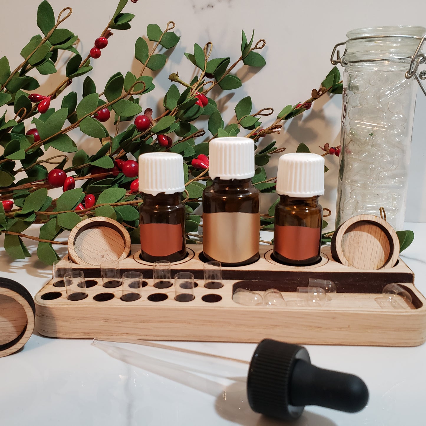 Essential Oil Vegetable Capsule Filling Station