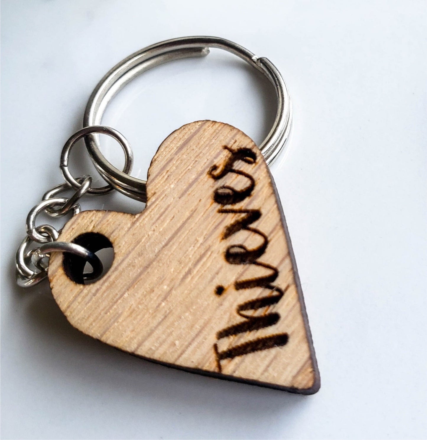 Wood Diffuser Keychain