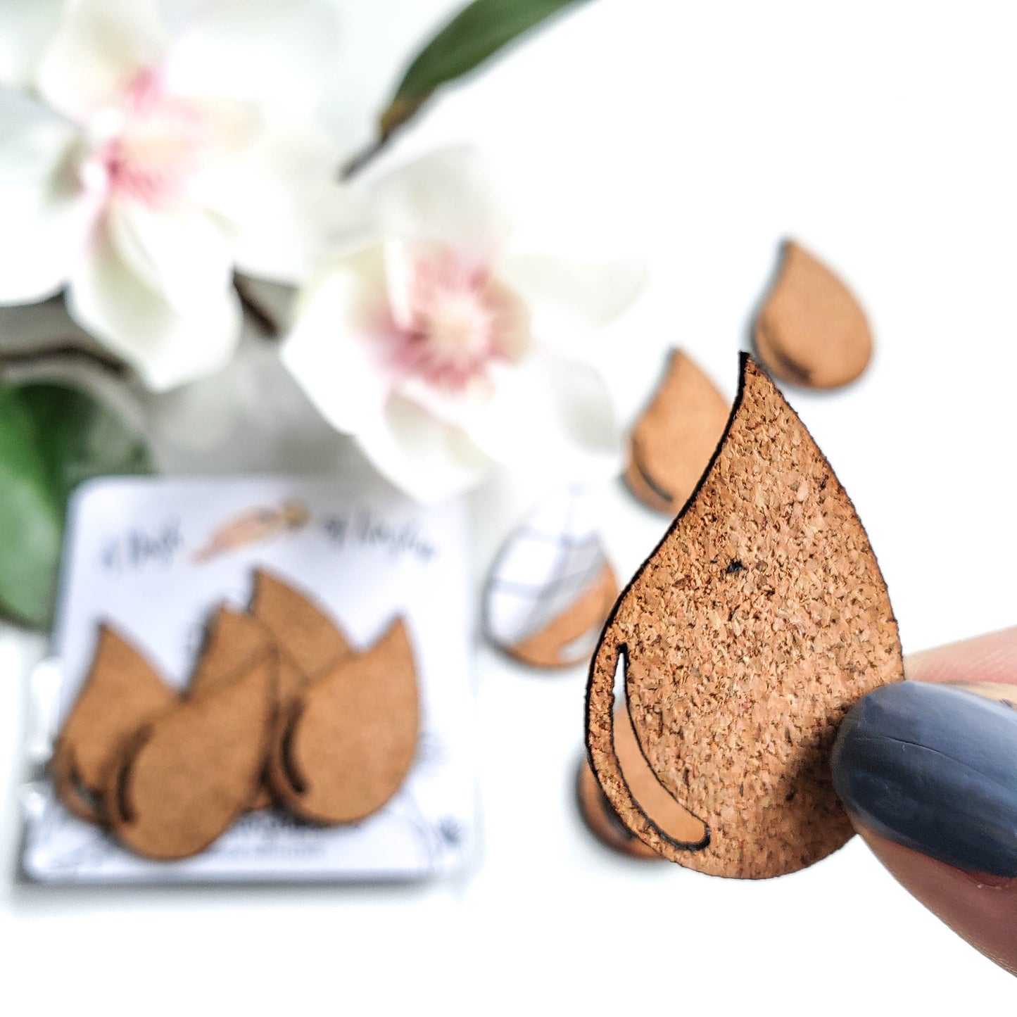 Cork Diffuser Stickers | Drops - 5 pack