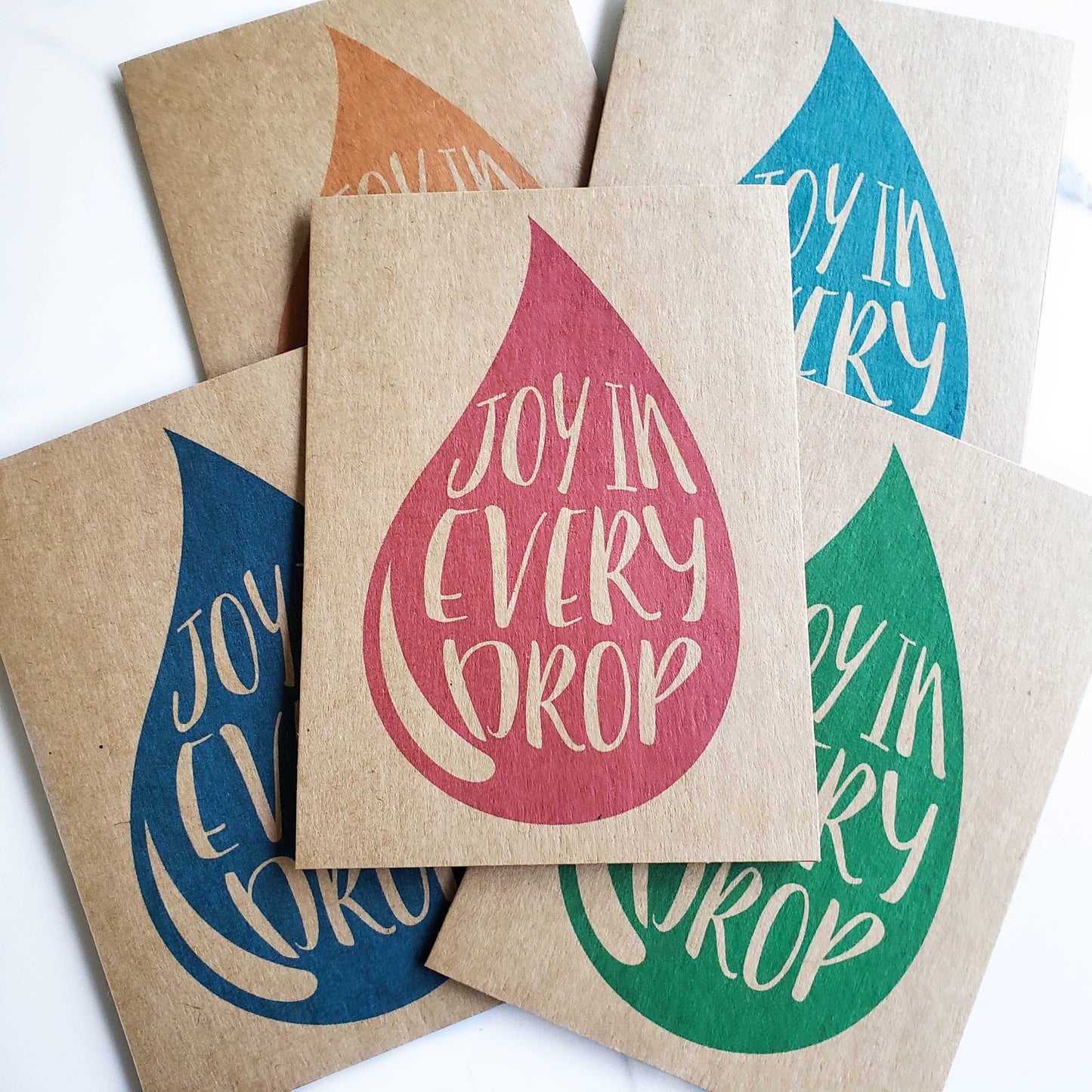 Essential Oil Greeting Cards | 5 pack