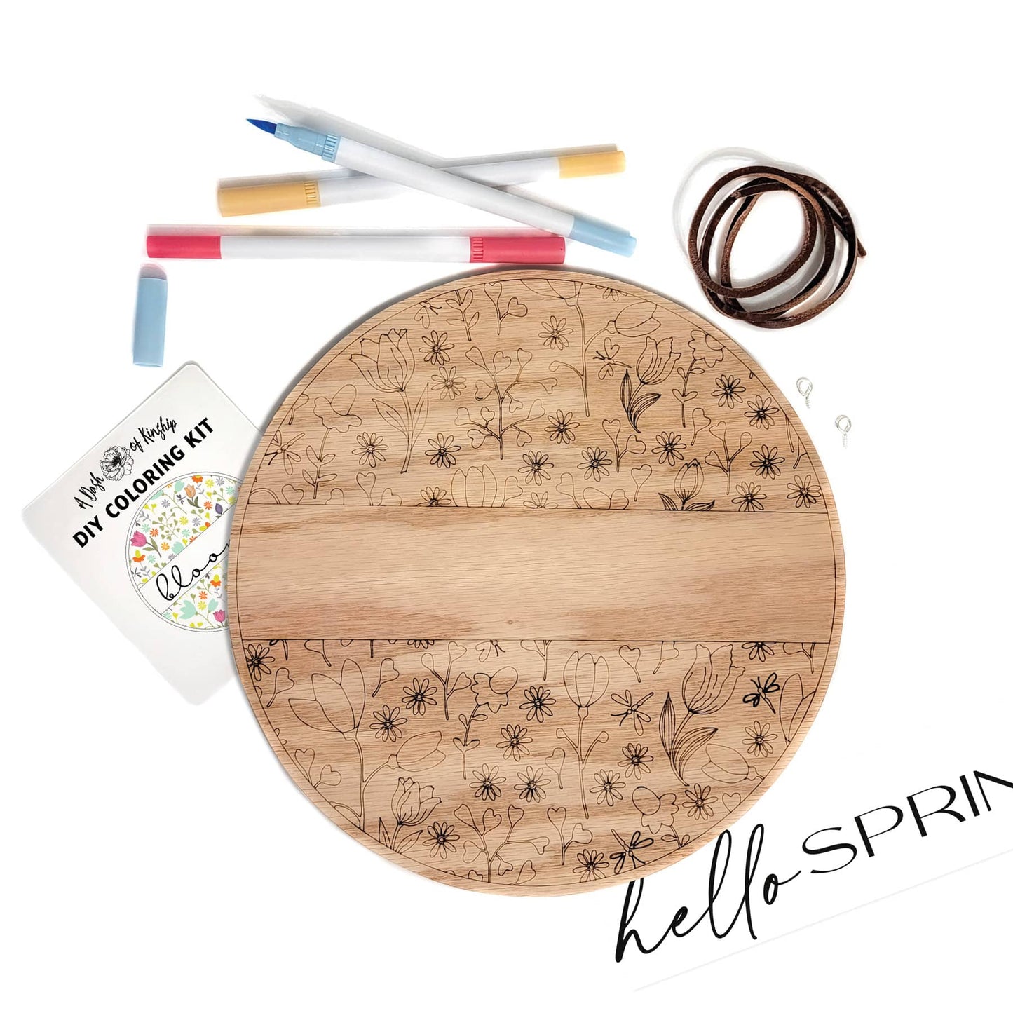 DIY Coloring Kit - Spring – A Dash of Kinship