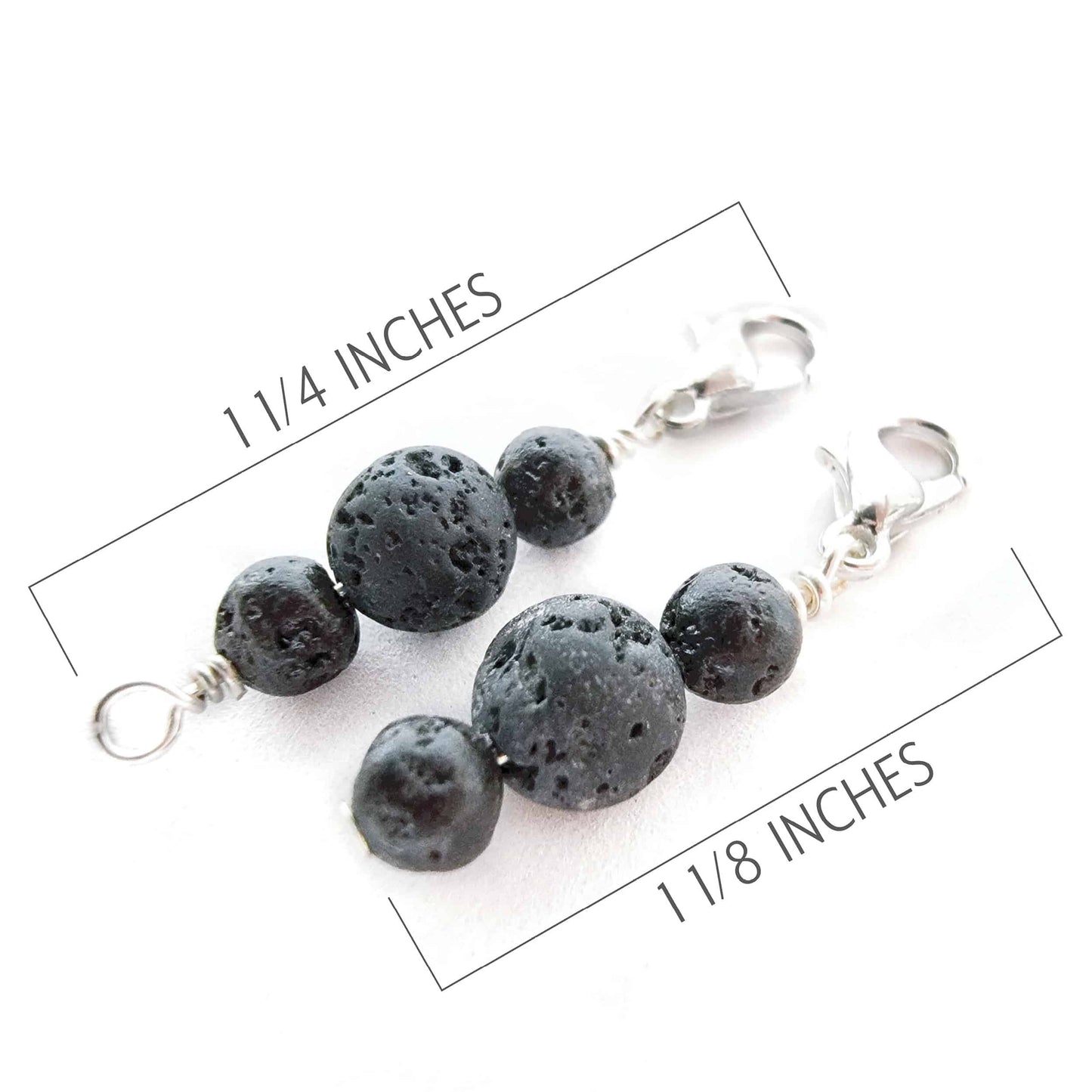 Lava Bead Diffuser Necklace Extender