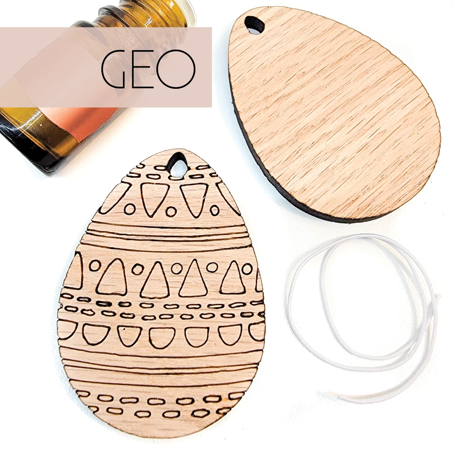 Easter Egg Wooden Diffusers / DIY Coloring Kit